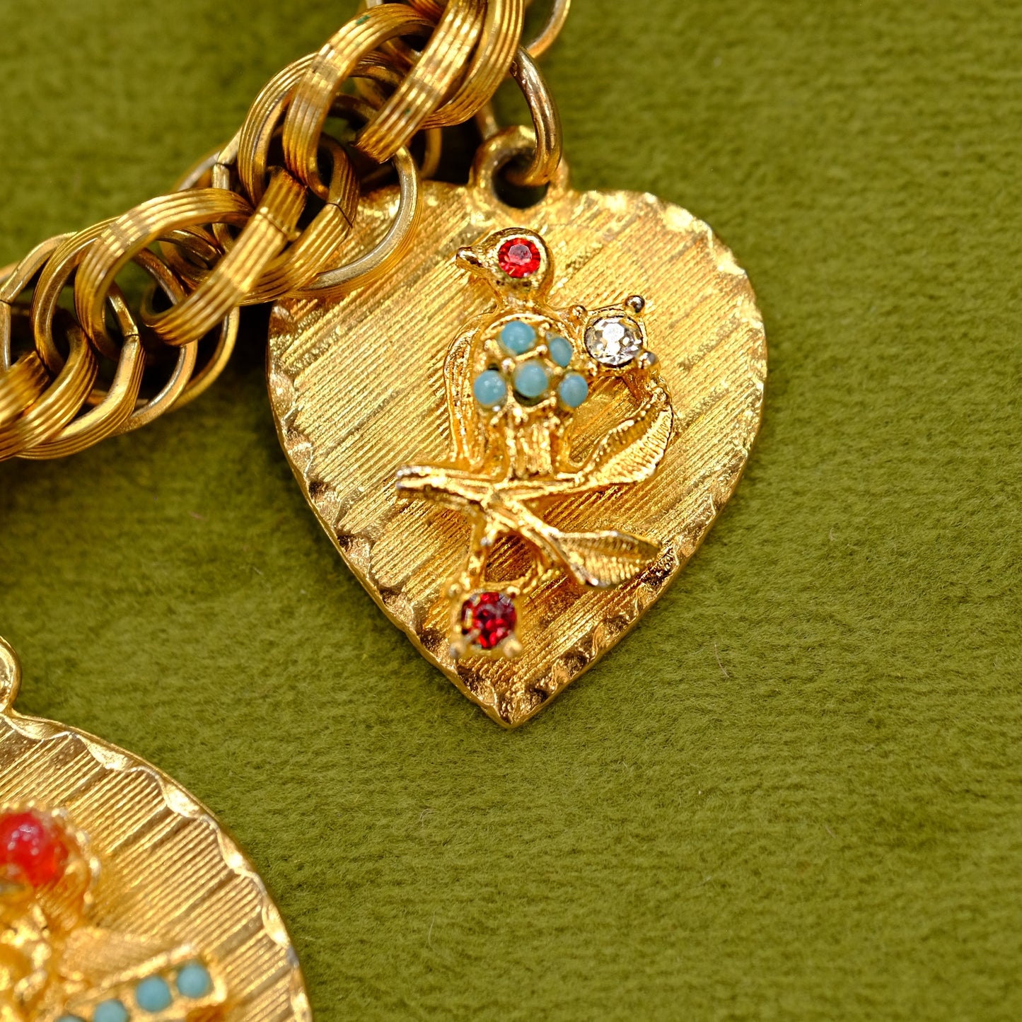 Charm Bracelet with Scenes 1970s