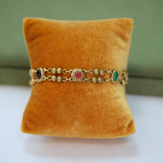 Vintage Victorian Revival Bracelet 1970s