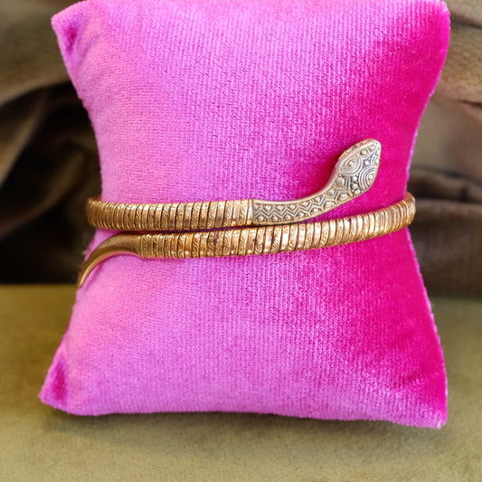 Antique Snake cuff bracelet