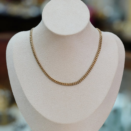 Victorian Gold Filled Small Watch Chain