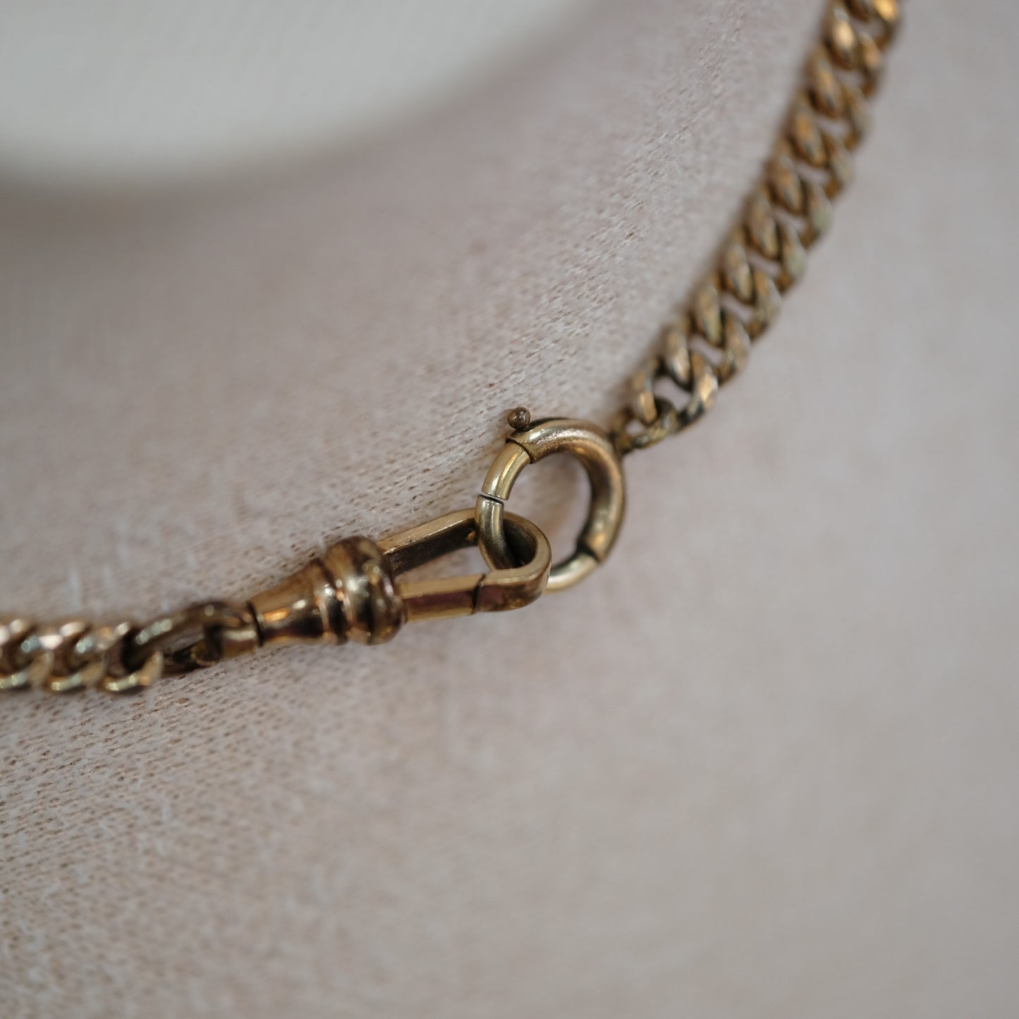 Victorian Gold Filled Small Watch Chain