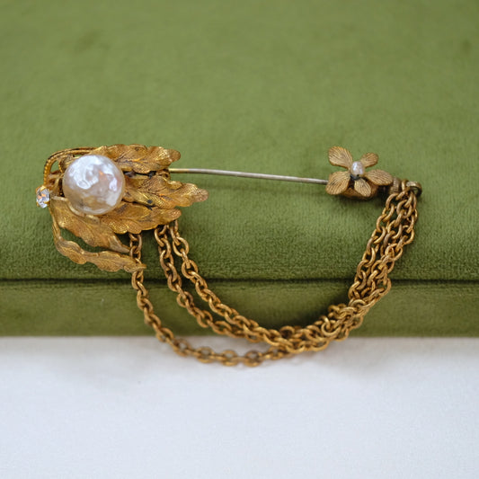 Miriam Haskell Stick Pin 3.75"