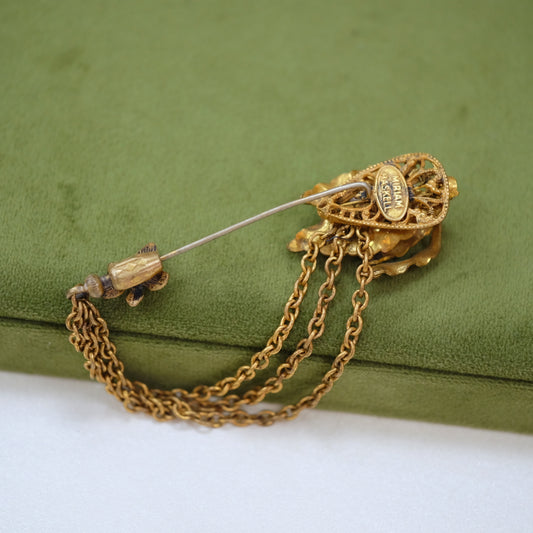Miriam Haskell Stick Pin 3.75"