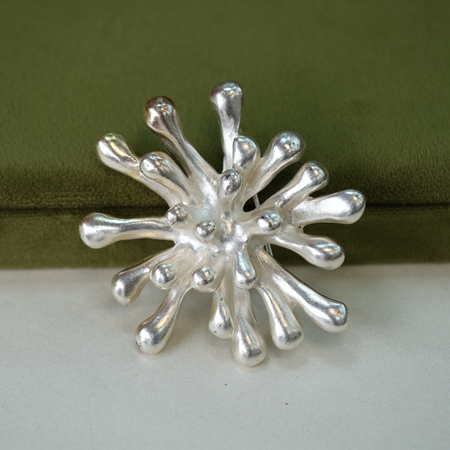 Vintage Christian Lacroix Anemone Brooch 1990s