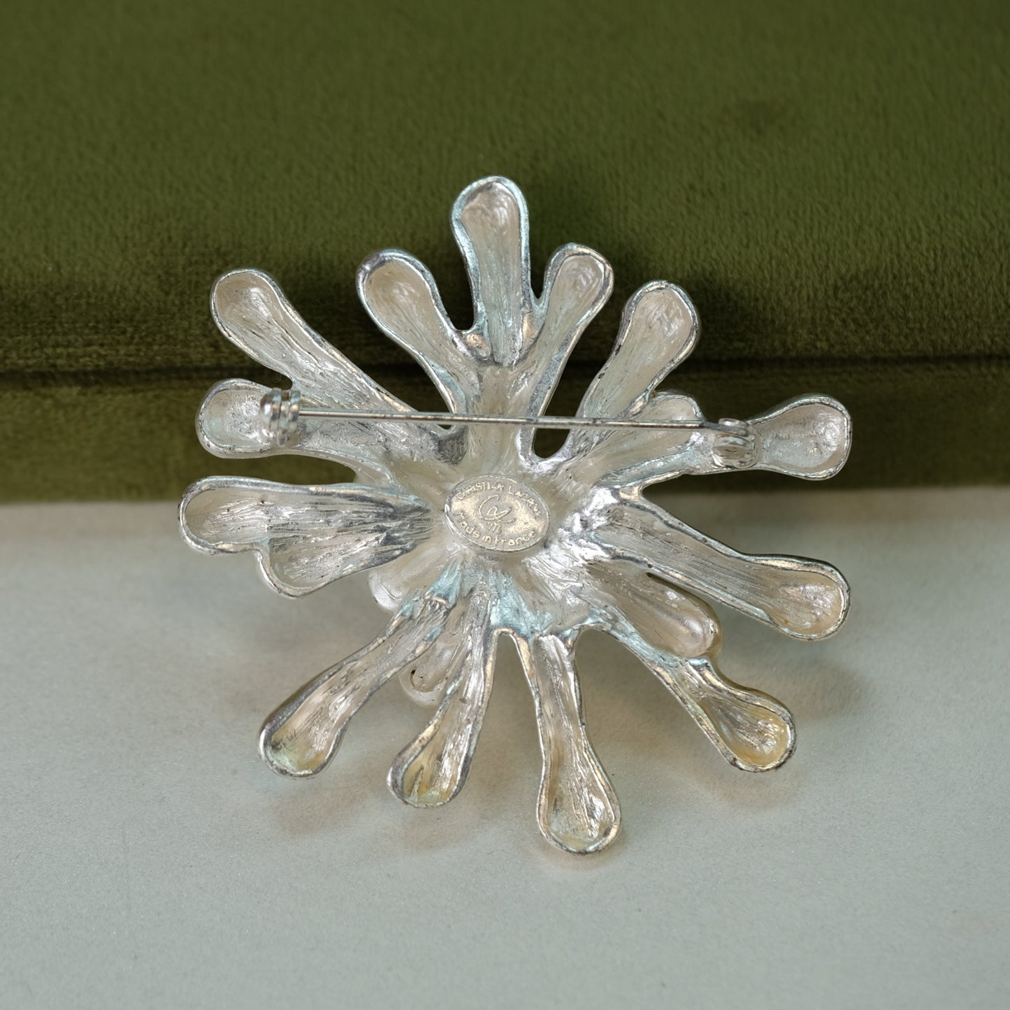 Vintage Christian Lacroix Anemone Brooch 1990s