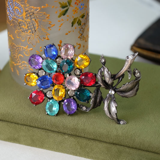 Early Flower Giant Brooch 1930s