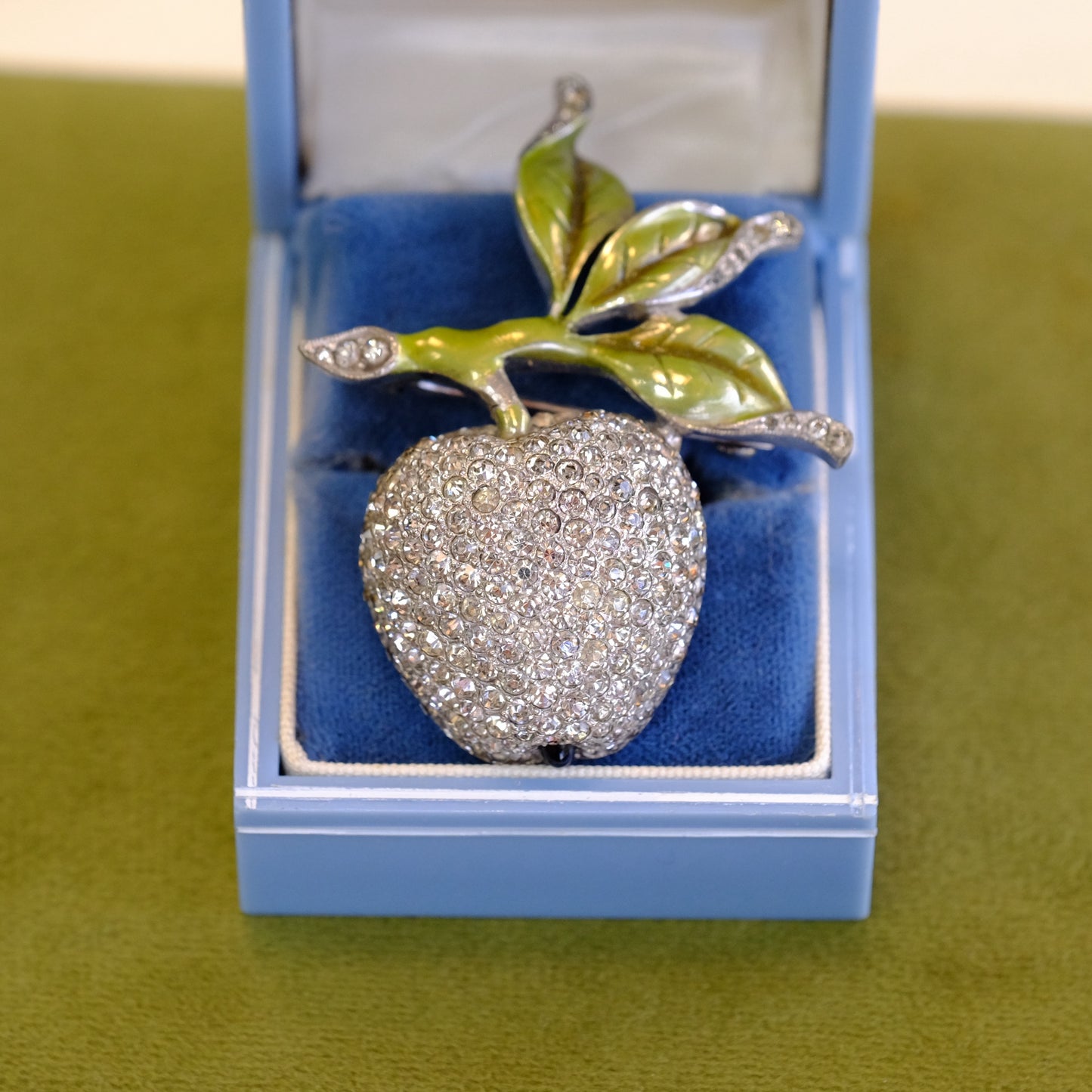 Dujay Apple Brooch 1940s