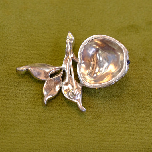 Dujay Apple Brooch 1940s