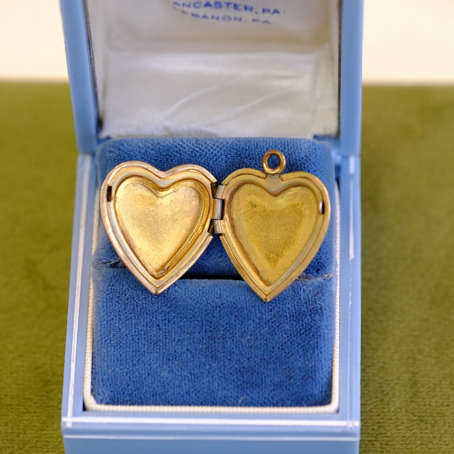 Heart Locket with Etchings