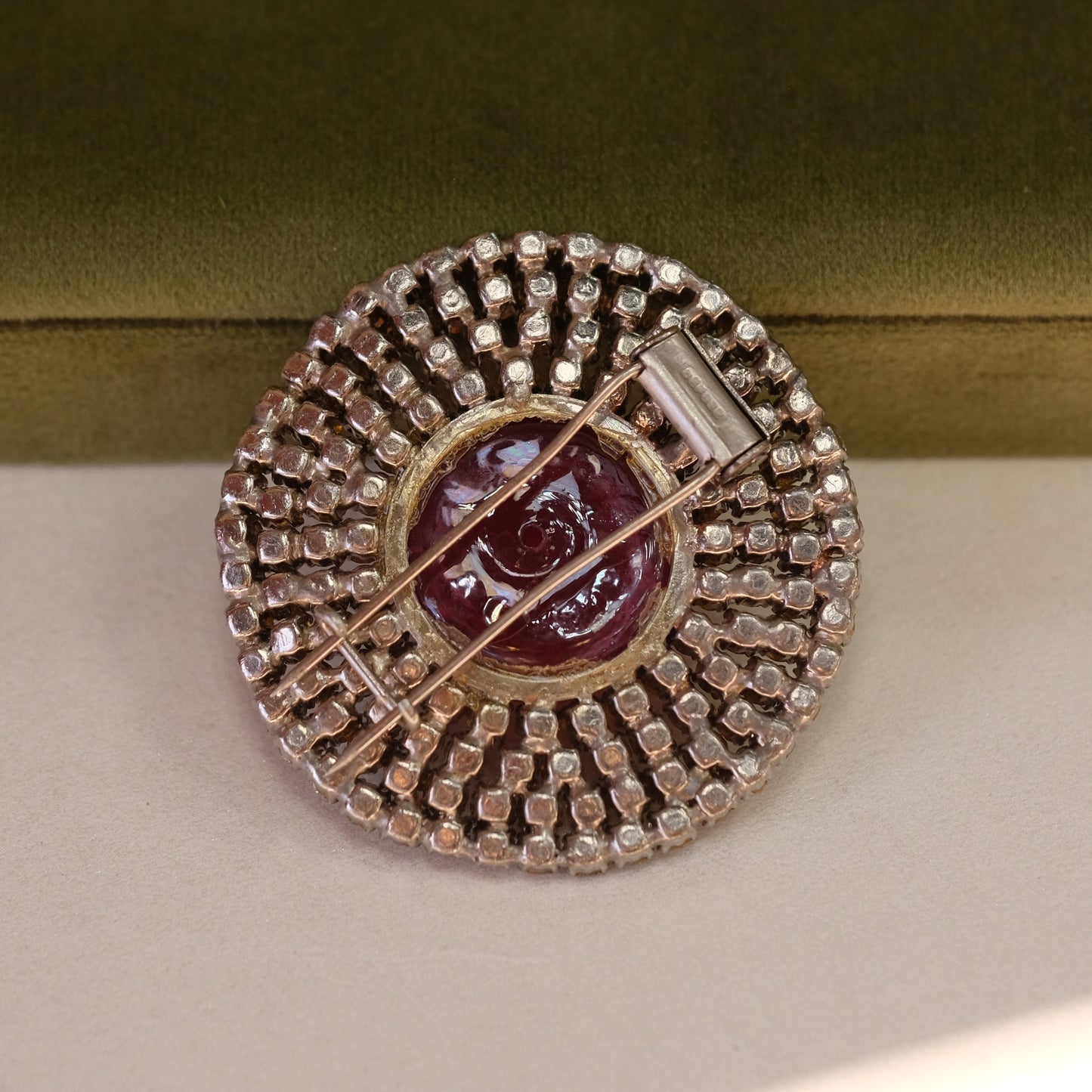 Roger Jean Pierre Round Dress Clip 1950s