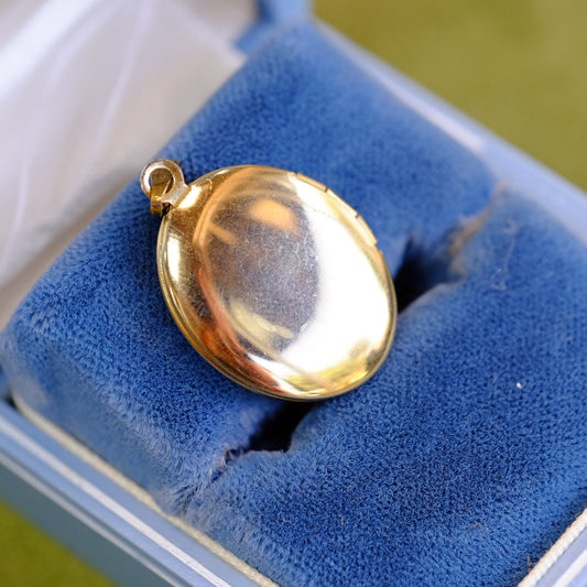 Gold Filled Oval Locket