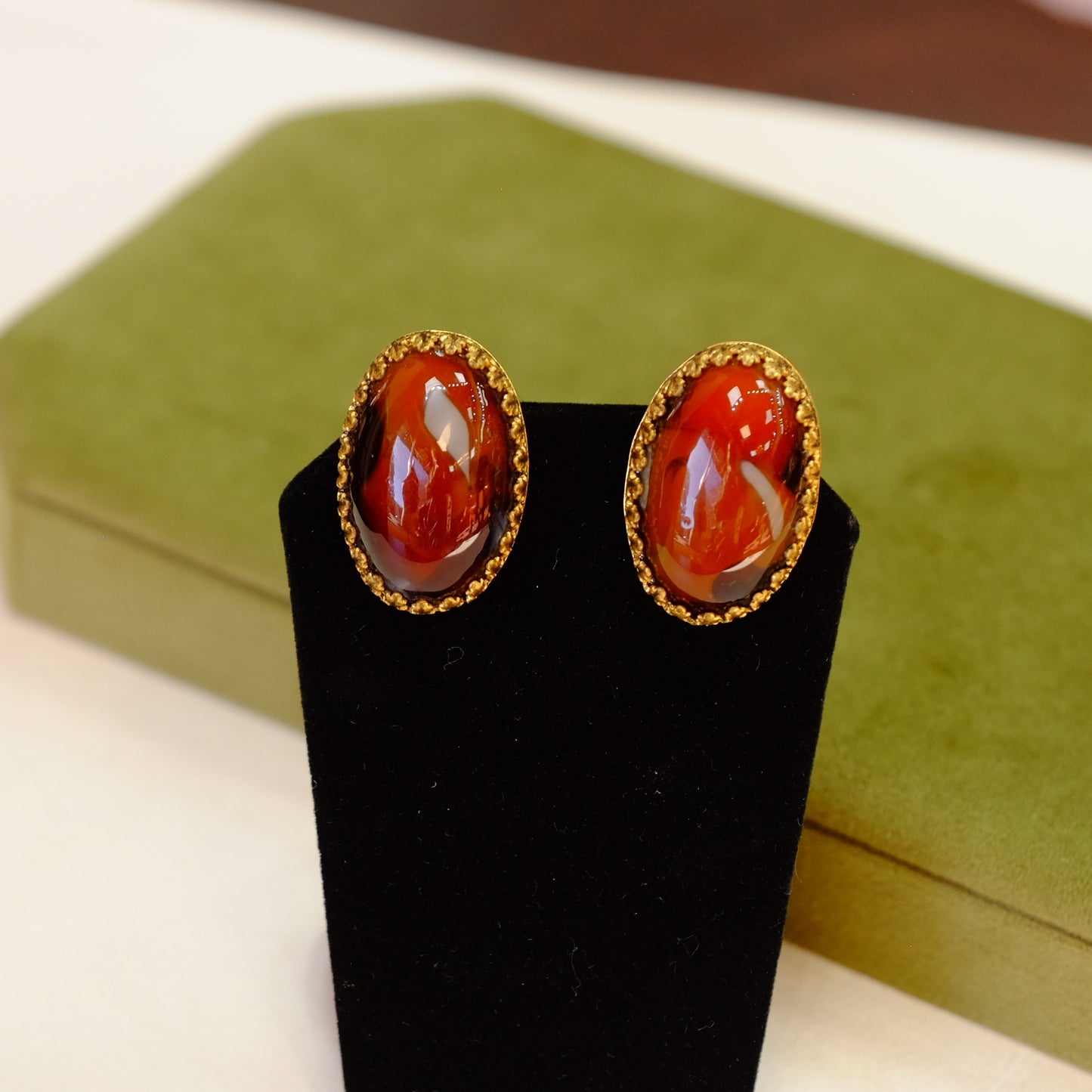 Roger Scemama for YSL Couture Earrings 1970s