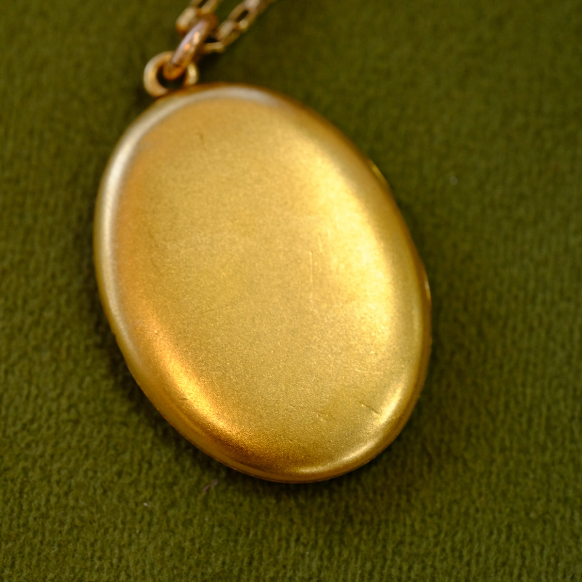 Ornate Oval Gold Filled Locket