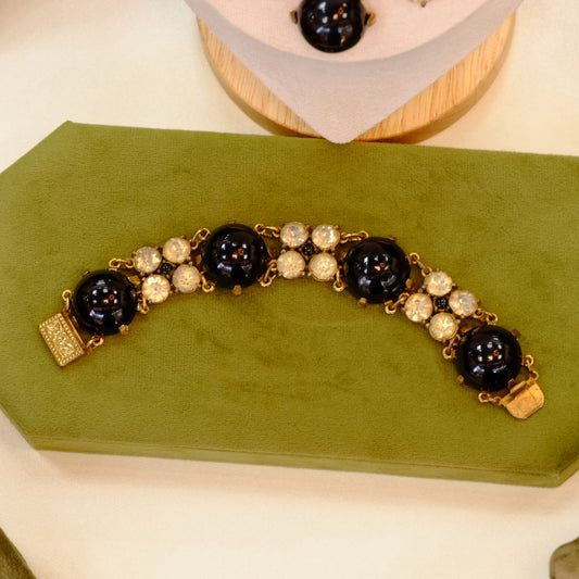 Czech Glass Bracelet 1930s
