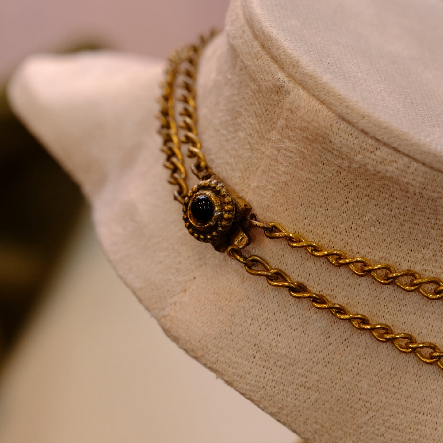 Czech Glass Necklace 1930s