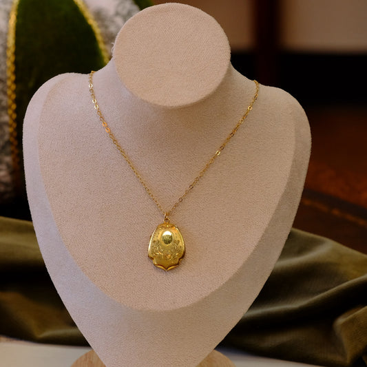 Ornate Gold Filled Locket