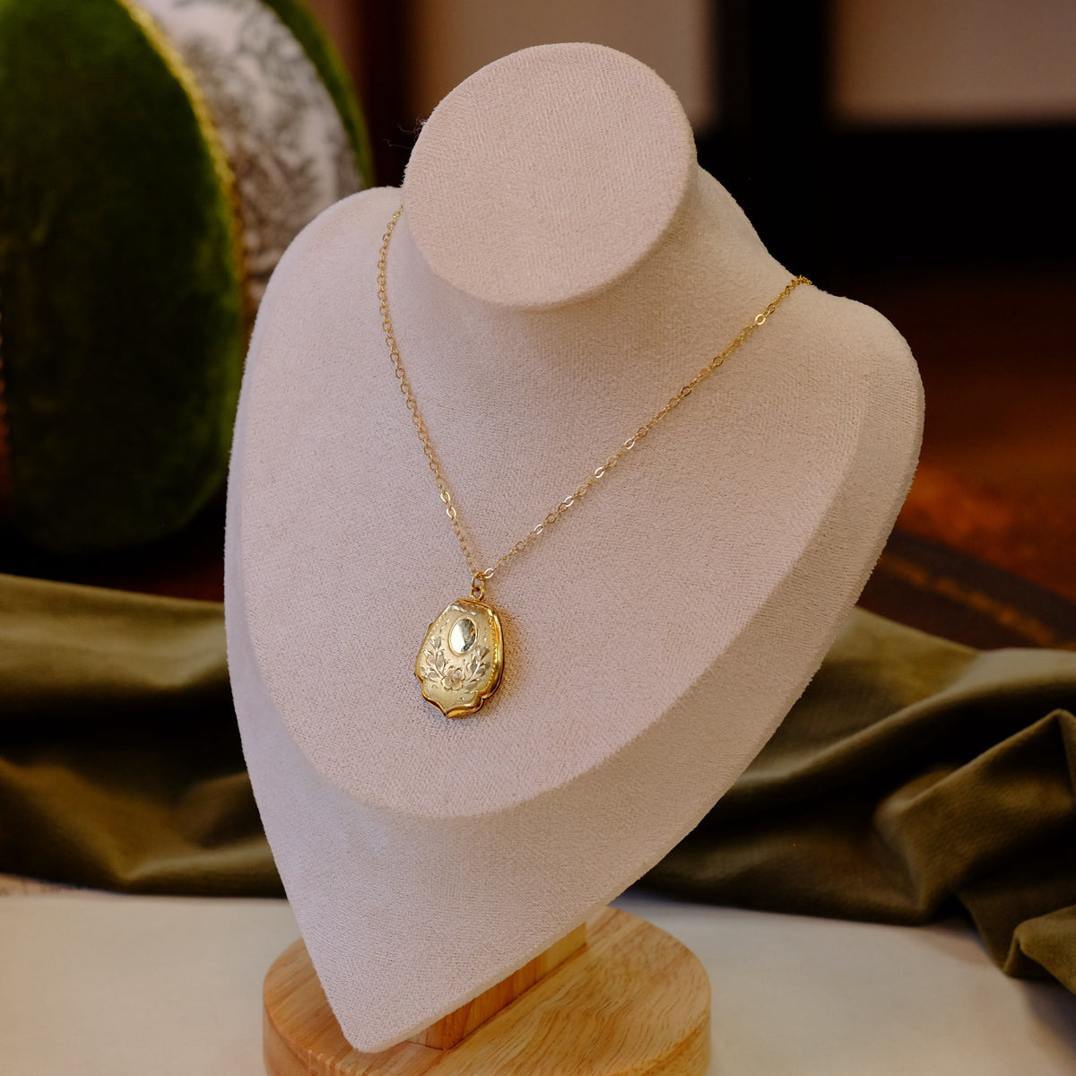 Ornate Gold Filled Locket