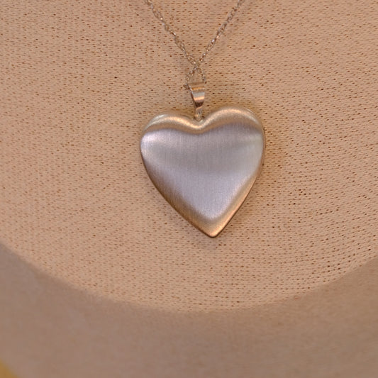 Silver Mom Heart Locket