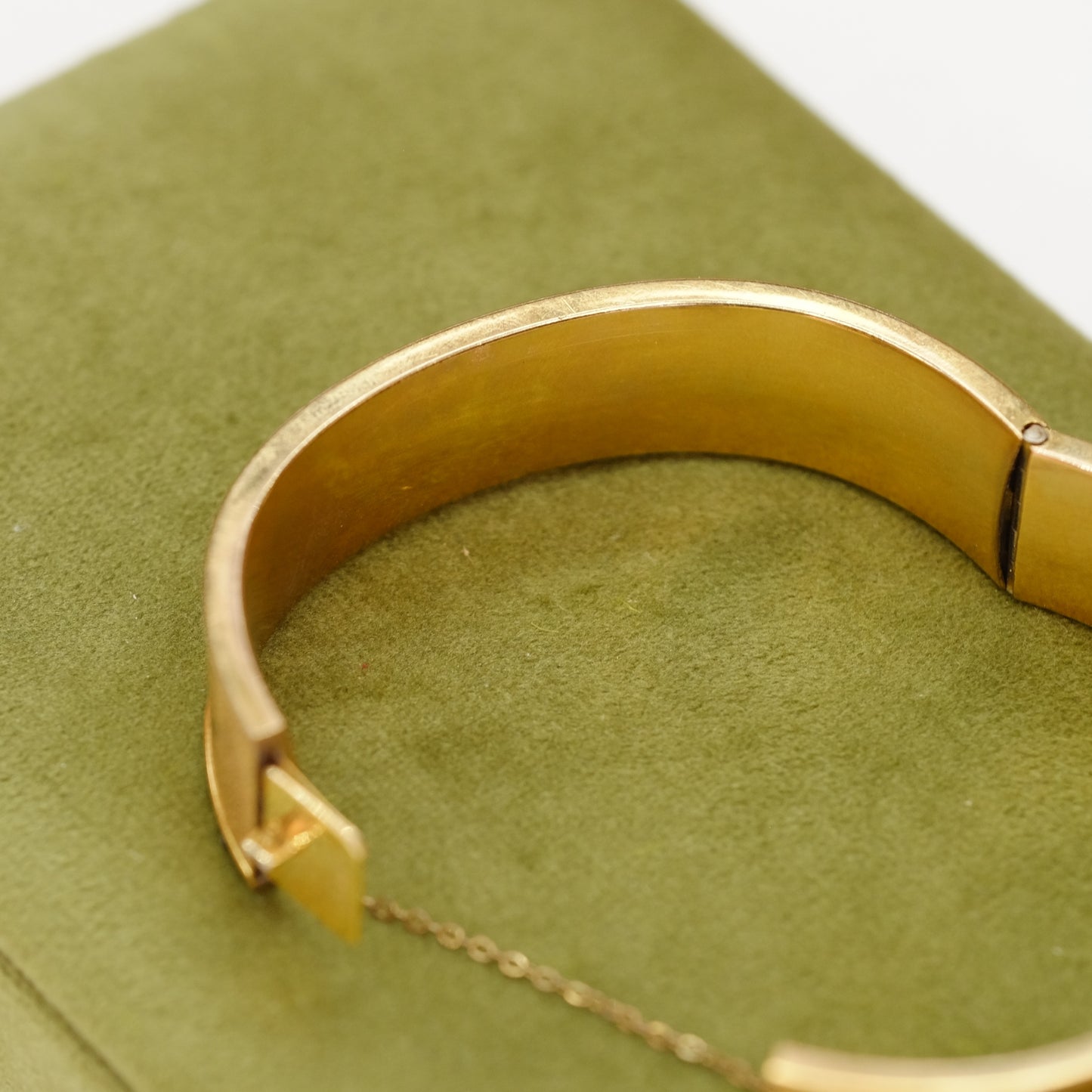 Victorian Gold Filled Bangle Bracelet 1890s