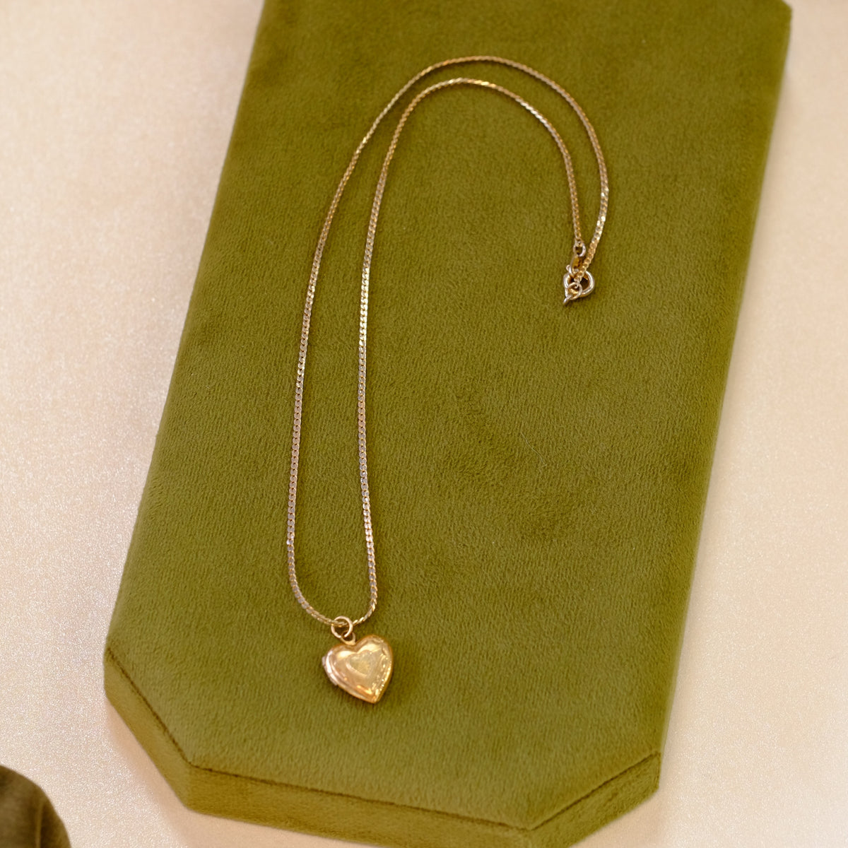 Small Gold Filled Heart Locket