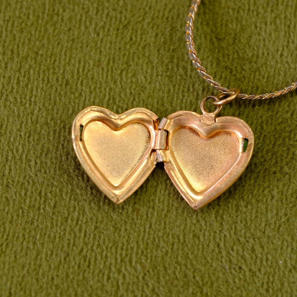 Small Gold Filled Heart Locket