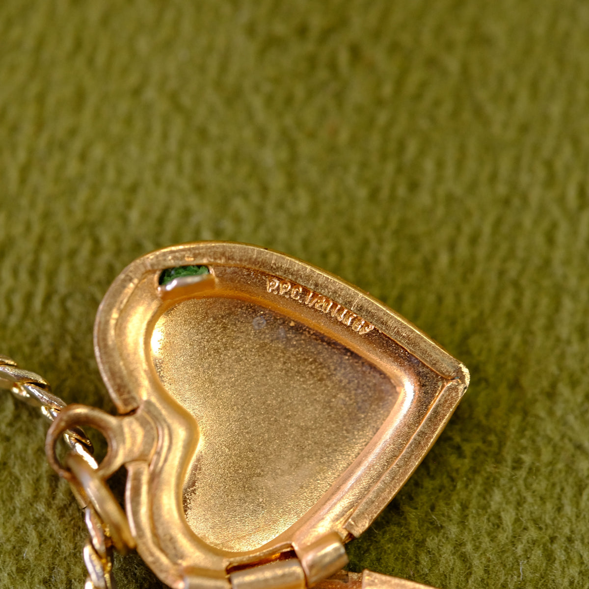 Small Gold Filled Heart Locket