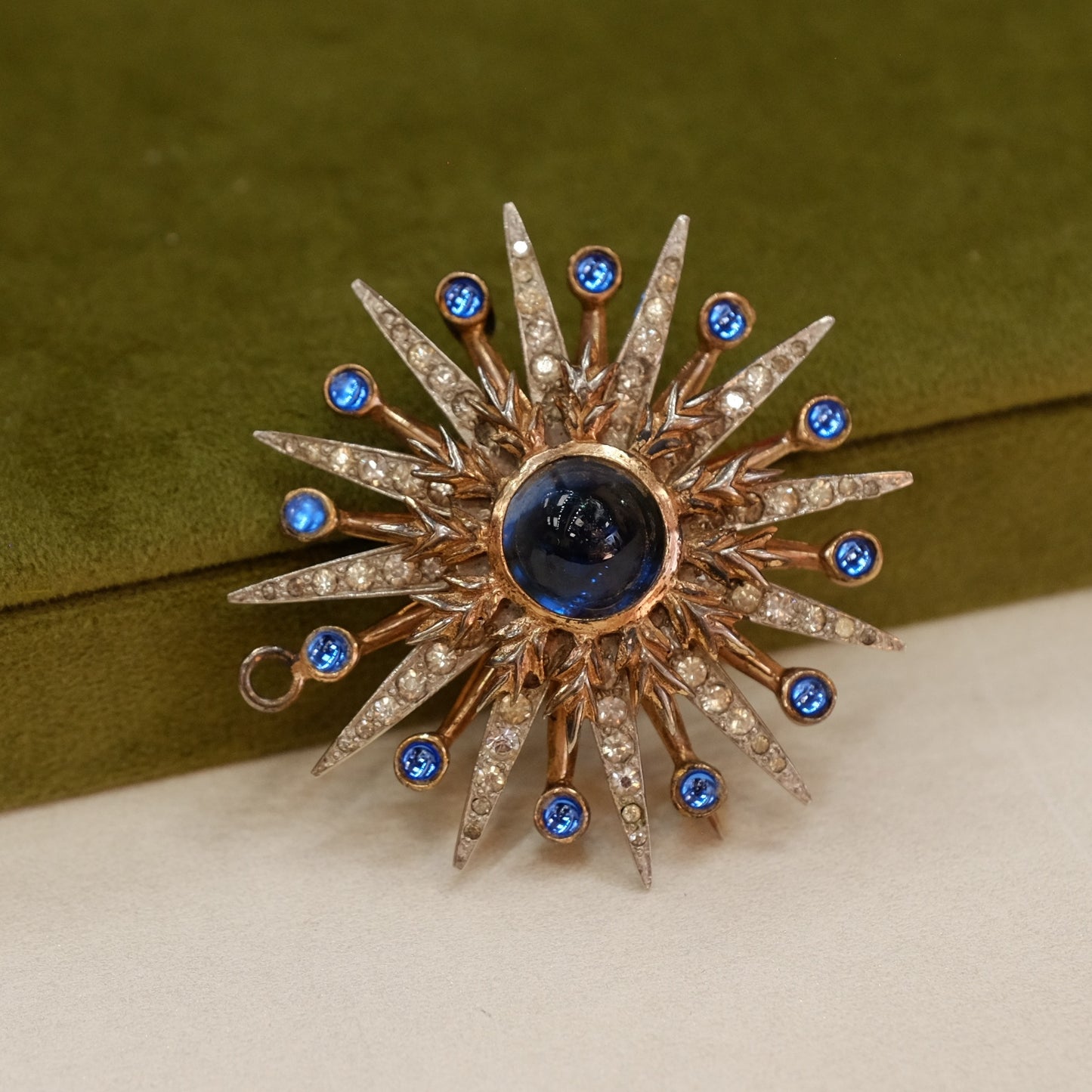 Nettie Rosenstein Sterling Silver Brooch and Pendant 1940s