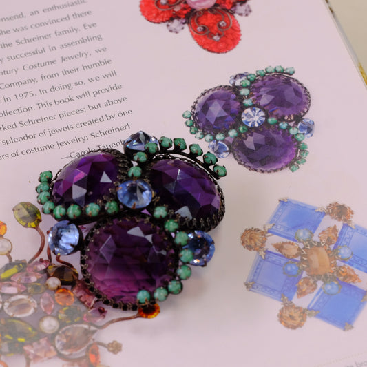 Schreiner Book Piece Collectible Brooch