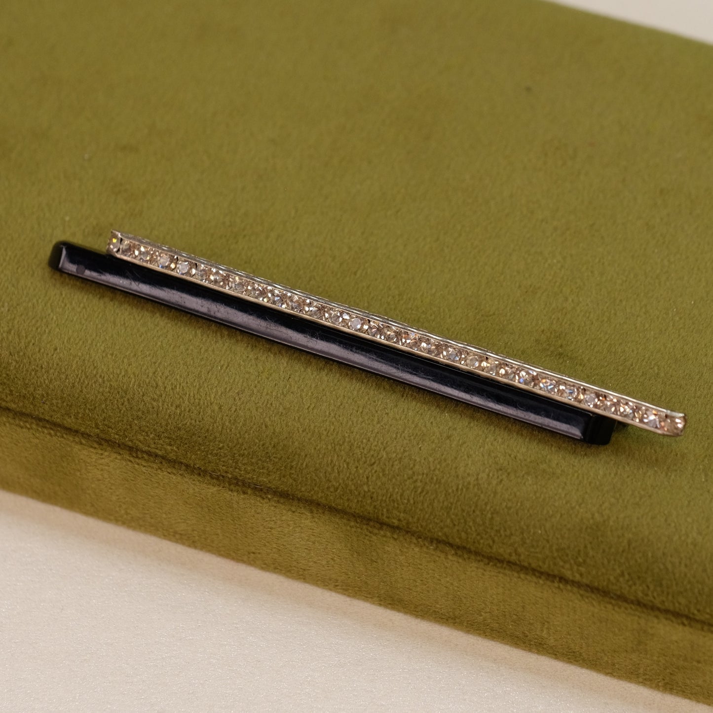 Art Deco French Bar Brooch