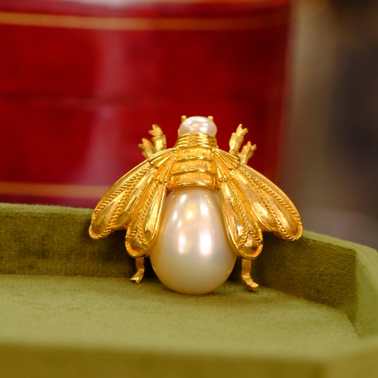 Vintage Trifari Beetle Brooch 1960s