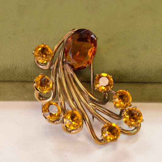 Early Hattie Carnegie Dress Clip 1940s