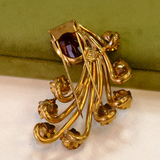 Early Hattie Carnegie Dress Clip 1940s