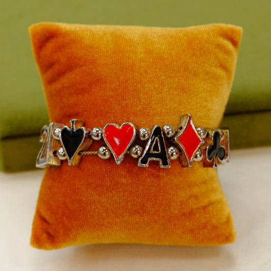 Vintage Slider Las Vegas Bracelet 1970s