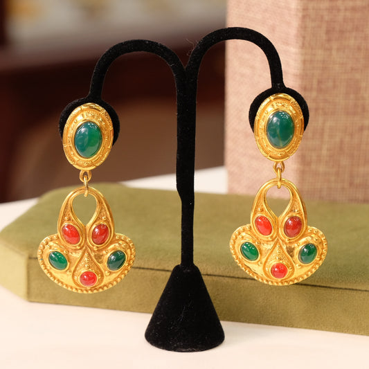 Vintage French Designer Earrings 1980s