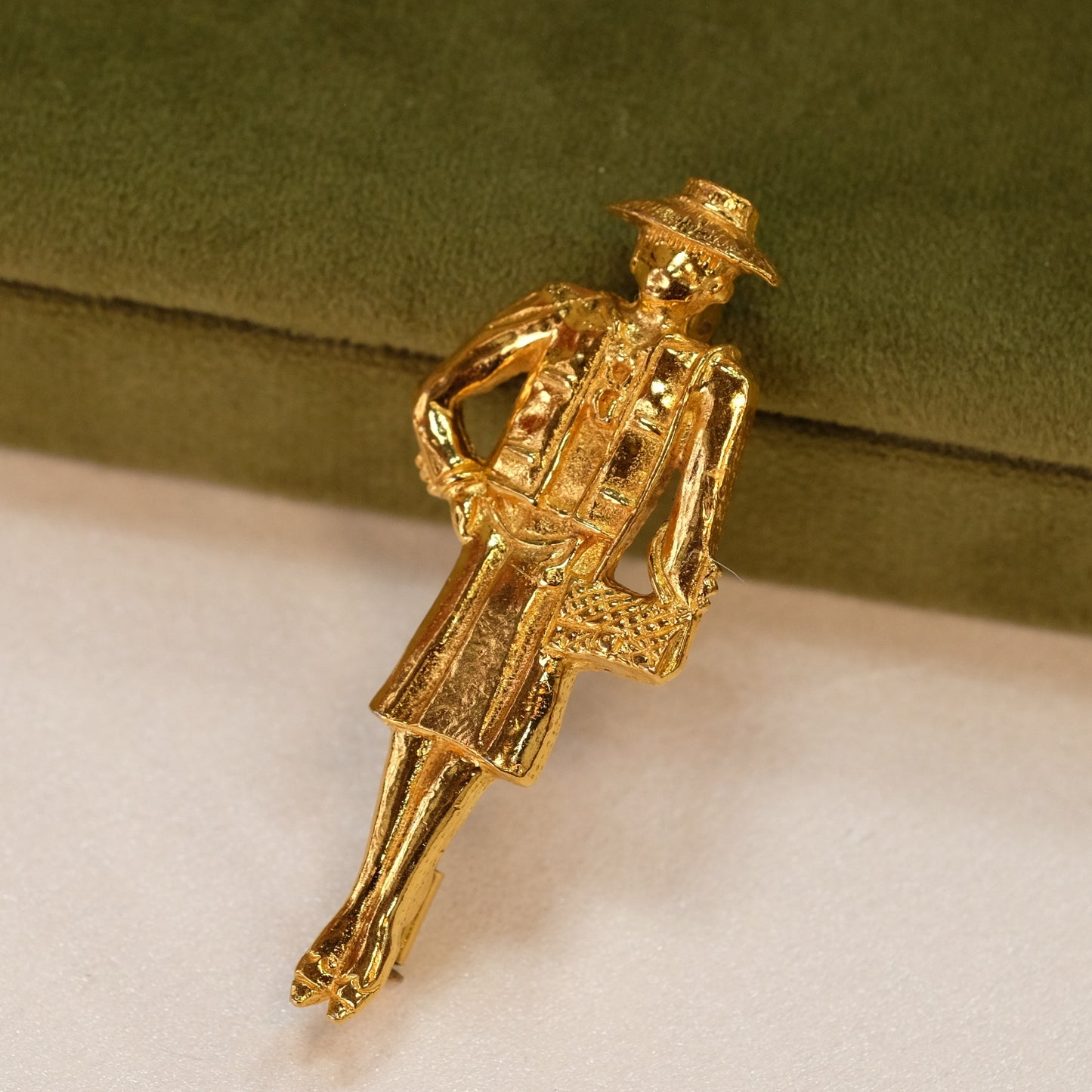 Vintage Chanel Coco Pin 1980s