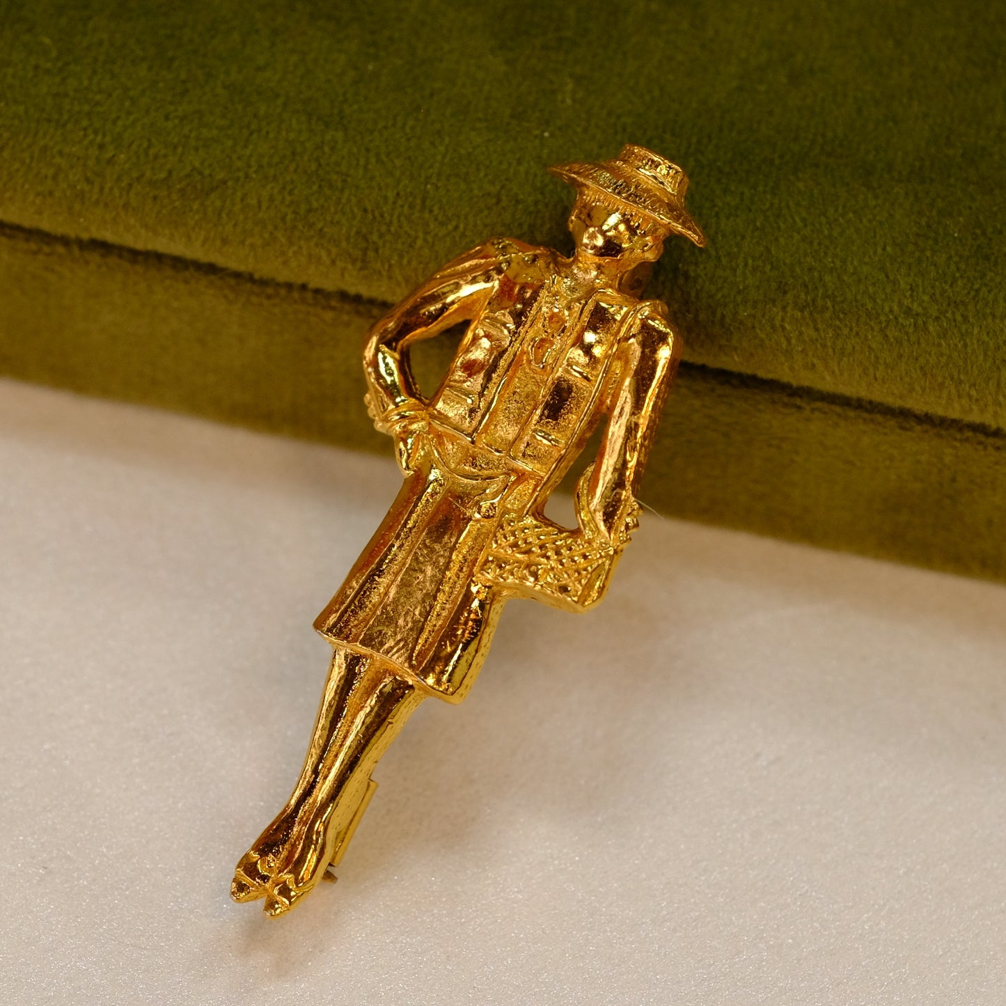 Vintage Chanel Coco Pin 1980s