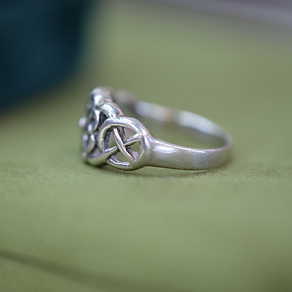 925 Silver Flower Ring