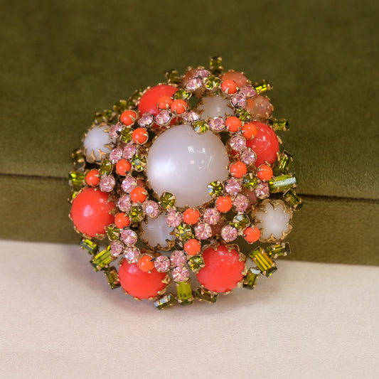Vintage Schreiner Collectible Brooch 1960s