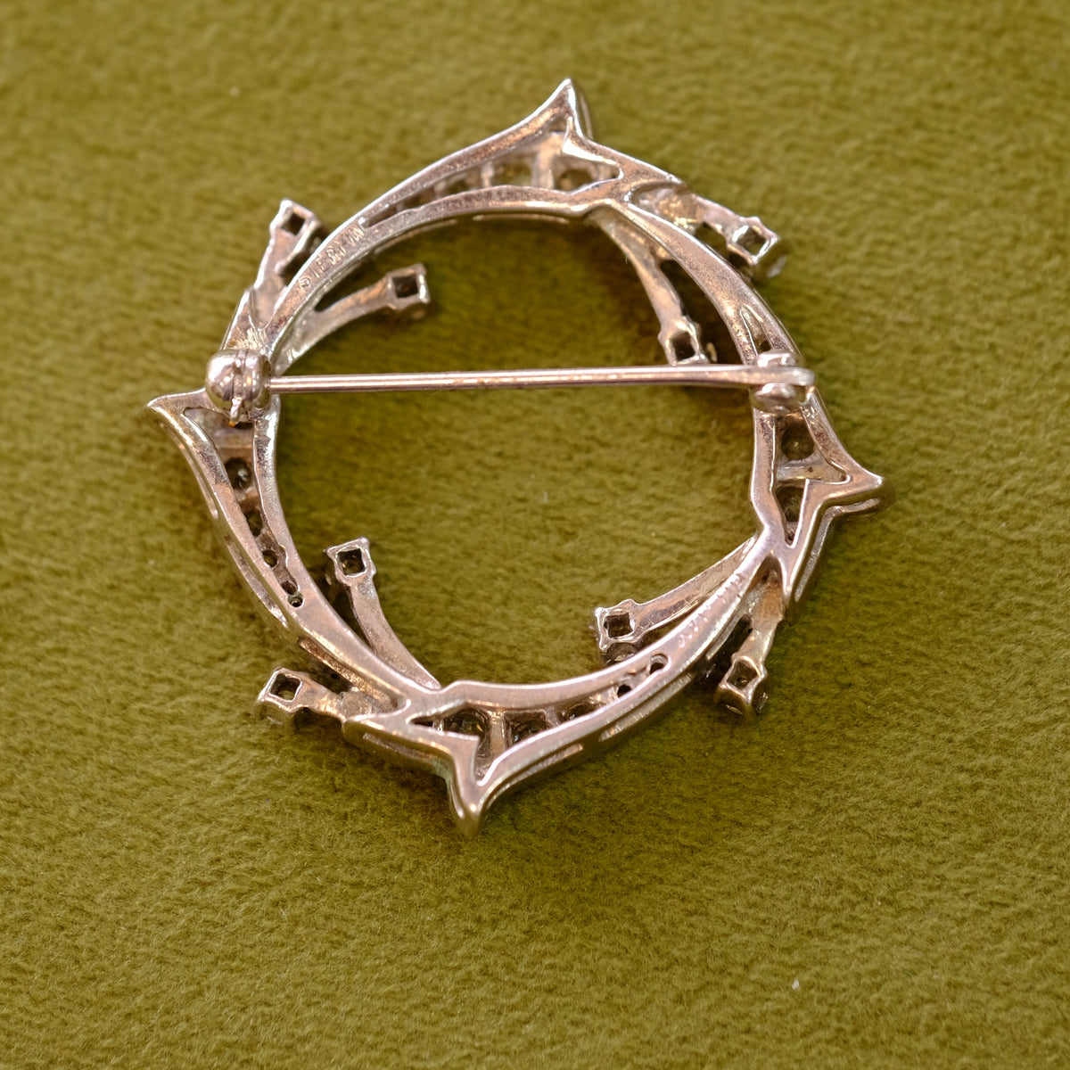 DuJay Sterling Circle Pin