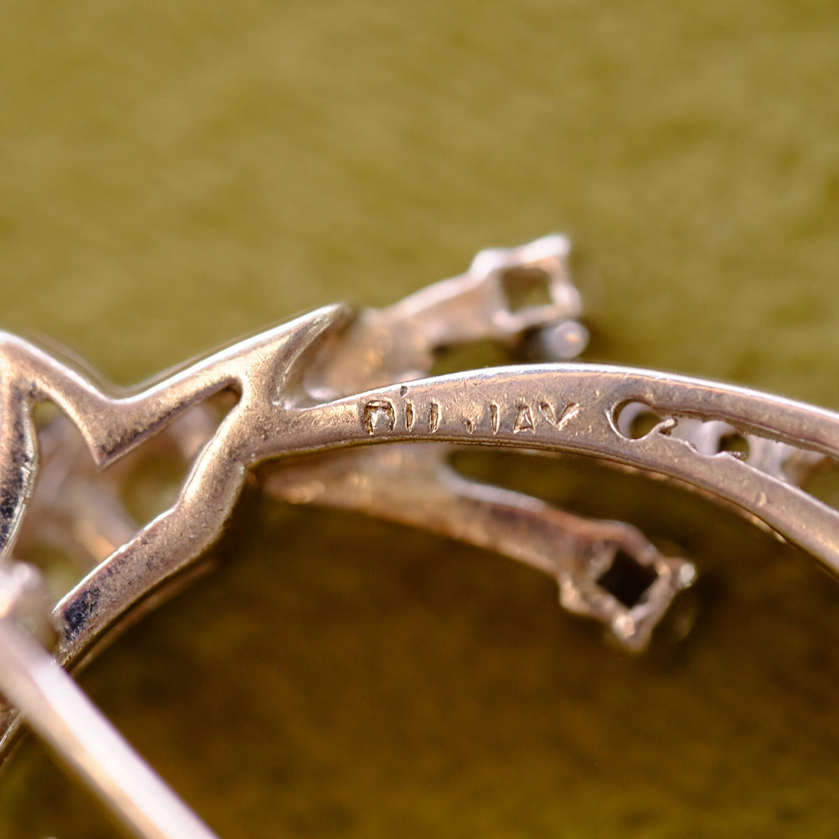 DuJay Sterling Circle Pin