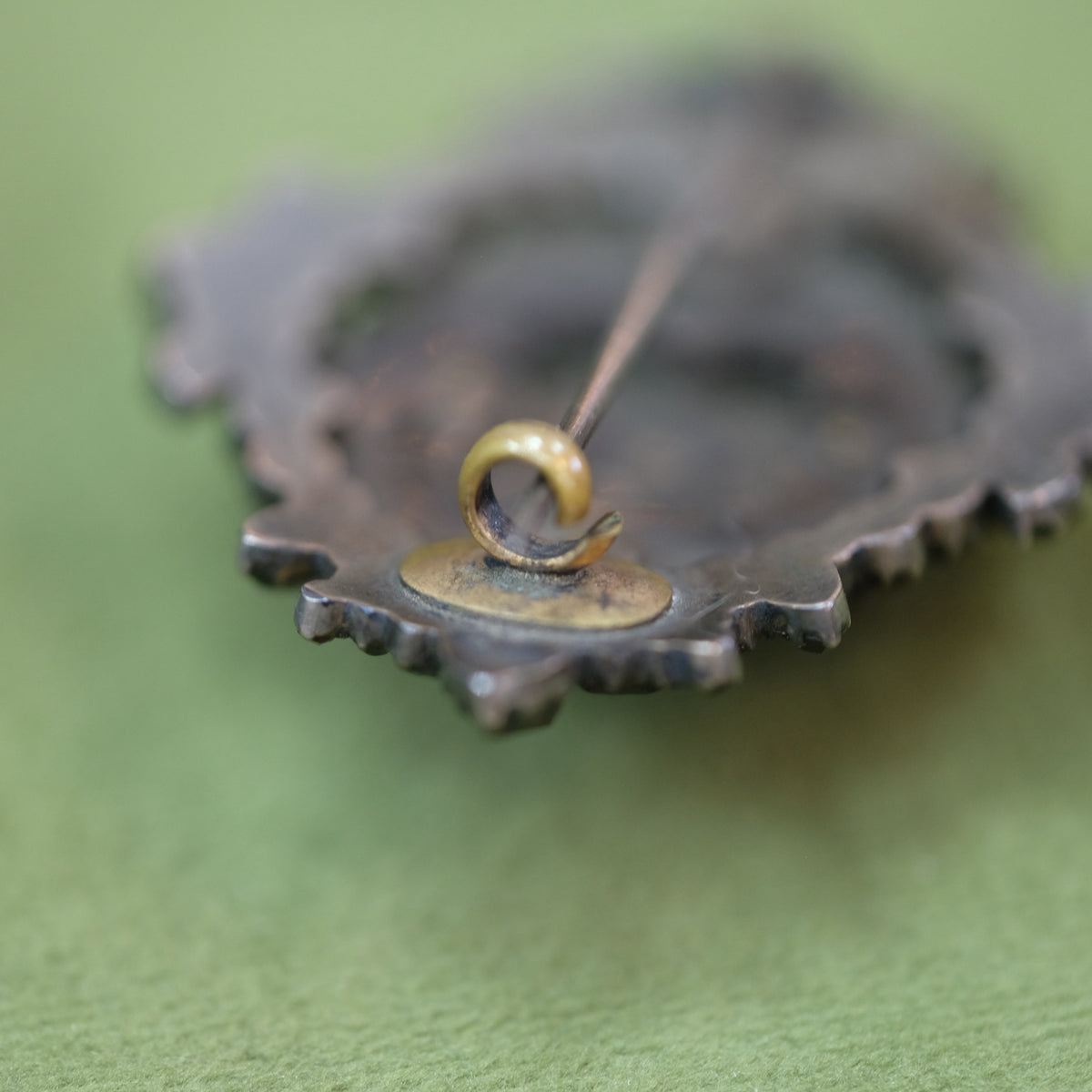Victorian Bohemian Garnet Pin