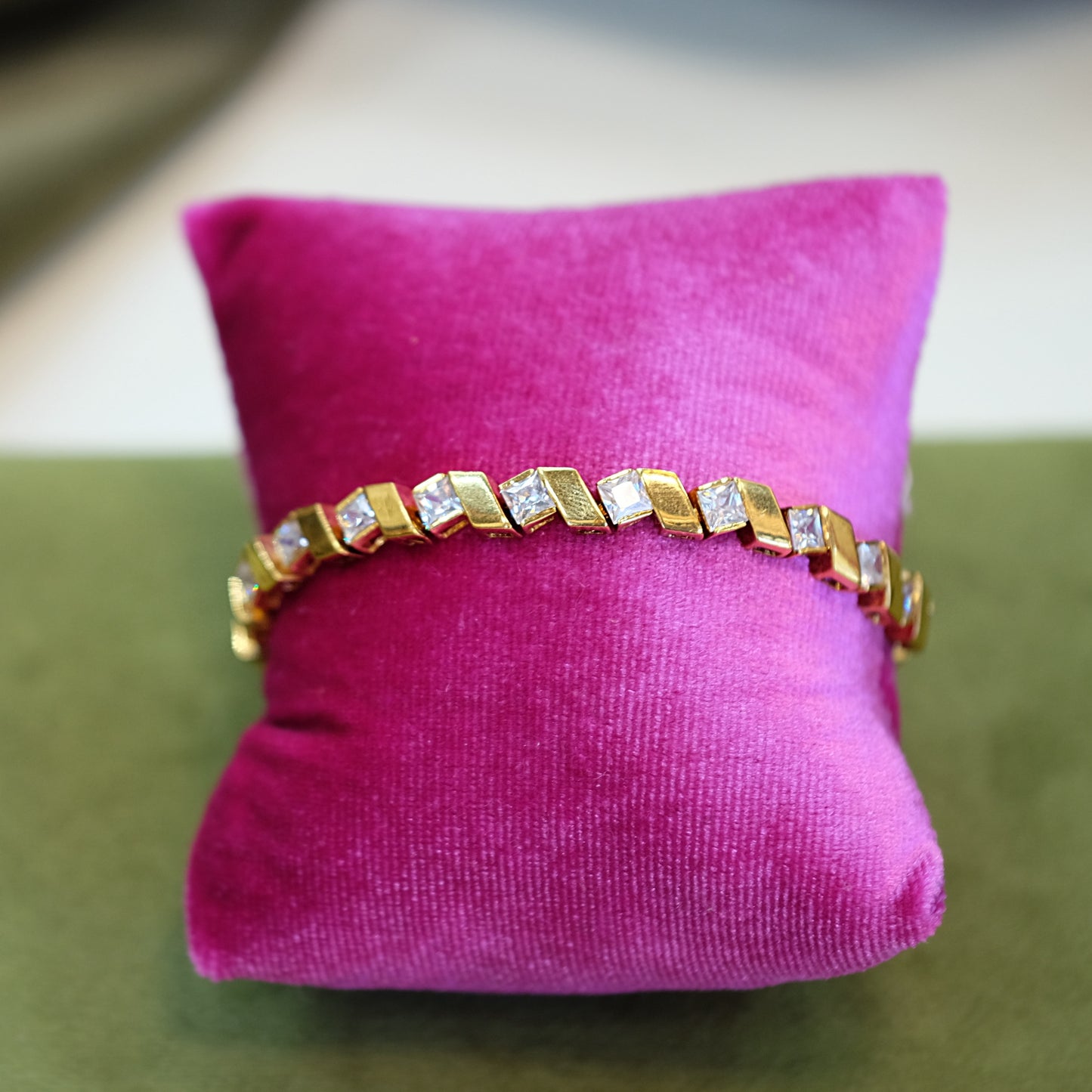 Small Rhinestone Bracelet