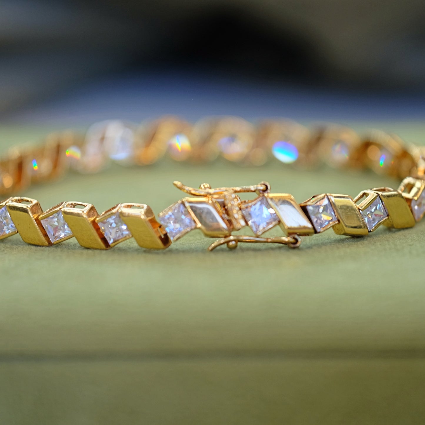 Small Rhinestone Bracelet
