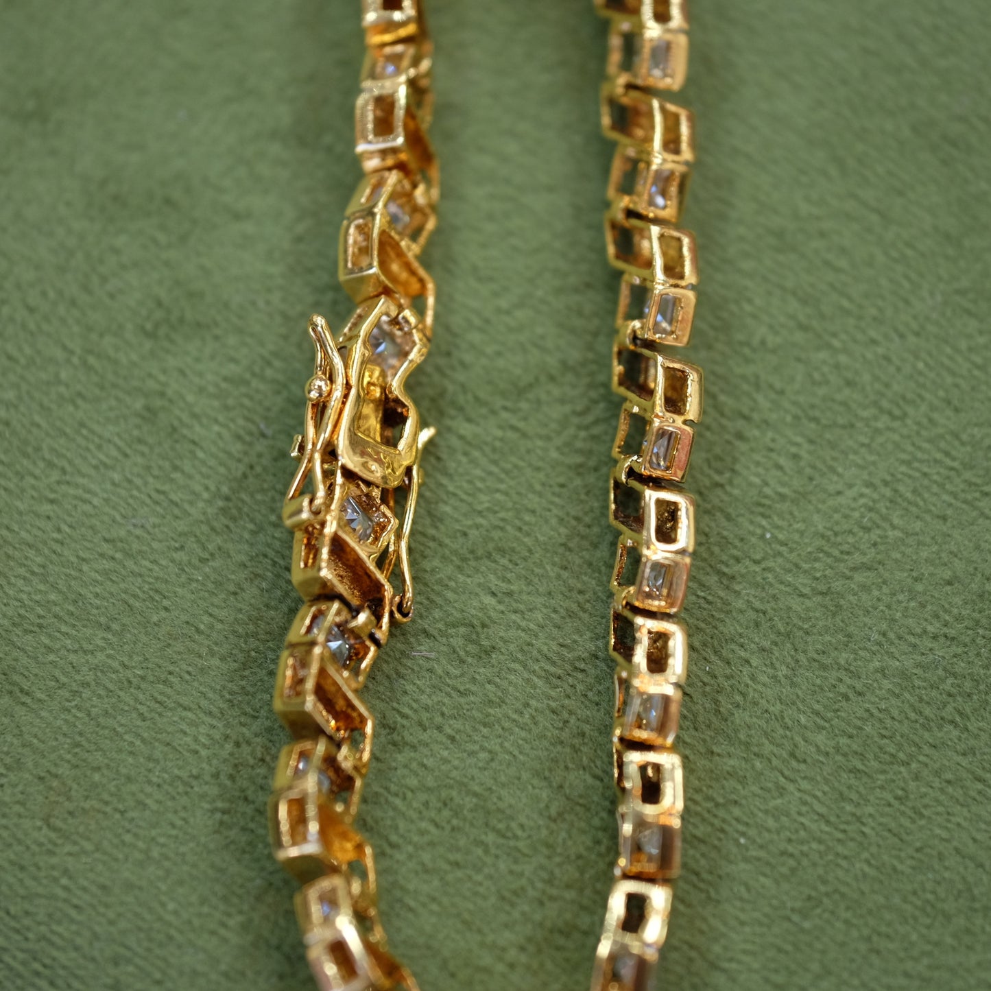 Small Rhinestone Bracelet