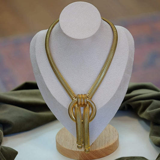 Double Mesh Necklace