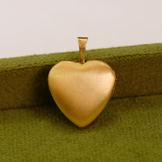 Gold Filled Star Heart Locket