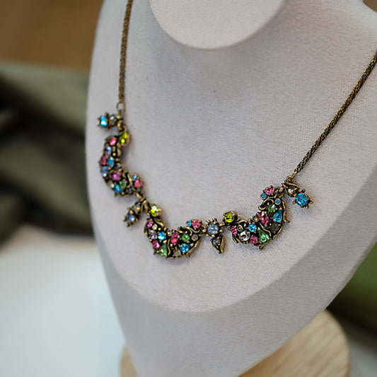 1950 Hollycraft Pastel Necklace