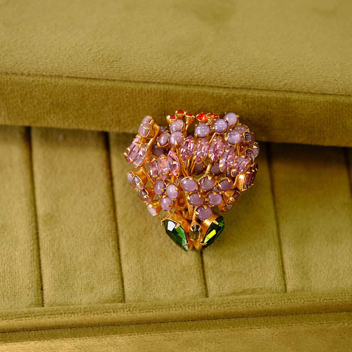 Unusual Flower Brooch 1950s