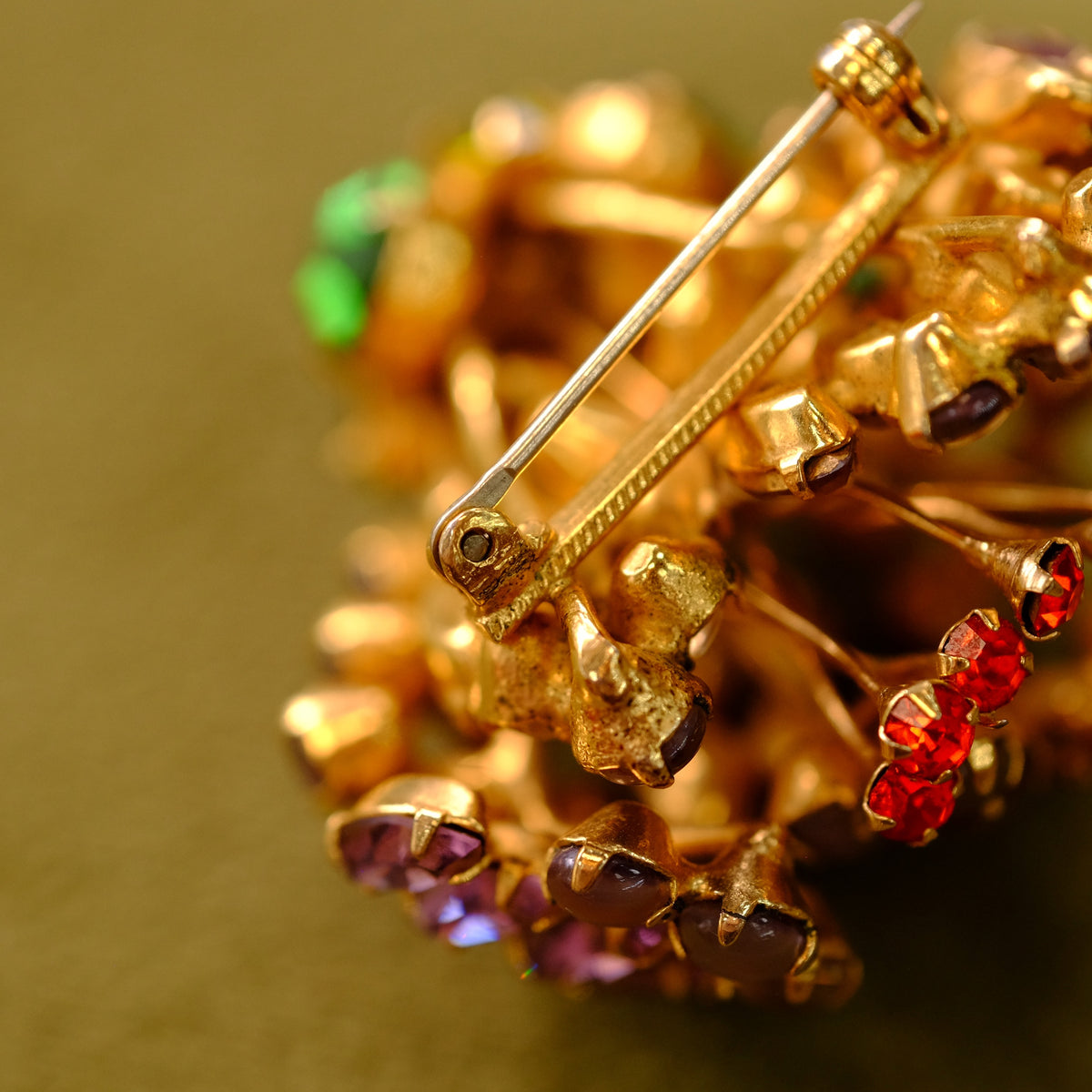 Unusual Flower Brooch 1950s