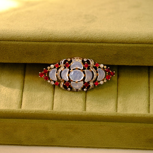 Trifari Demilune Collectible brooch 1940s